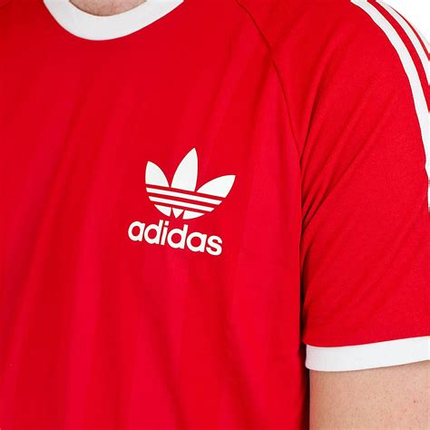 adidas shirt schwarz weiß rot|rote T.